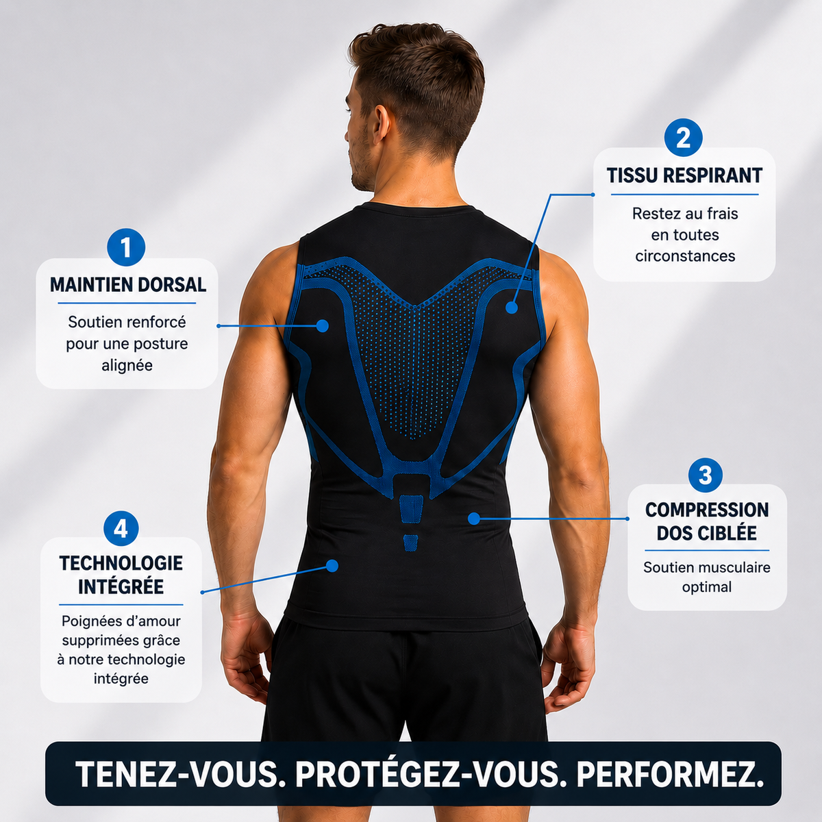 Ryzonfit™ | Débardeur Gainant Postural