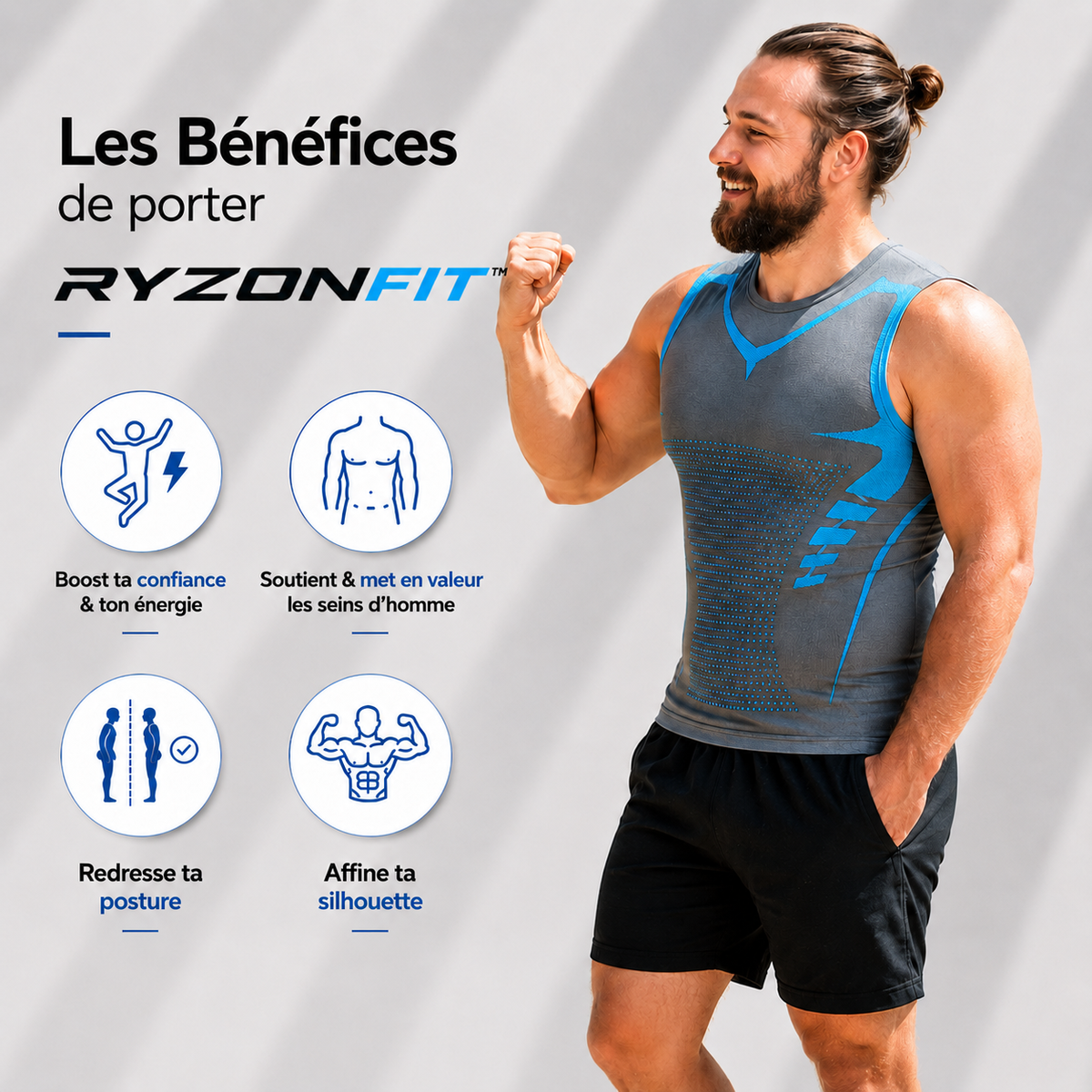 Ryzonfit™ | Débardeur Gainant Postural